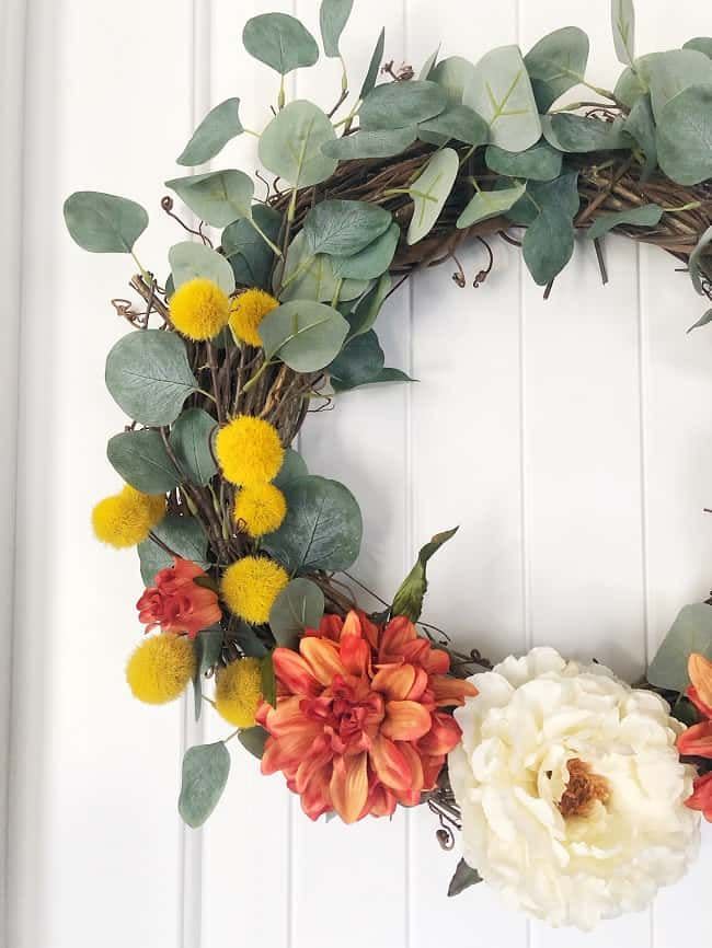 Fall Floral Wreath