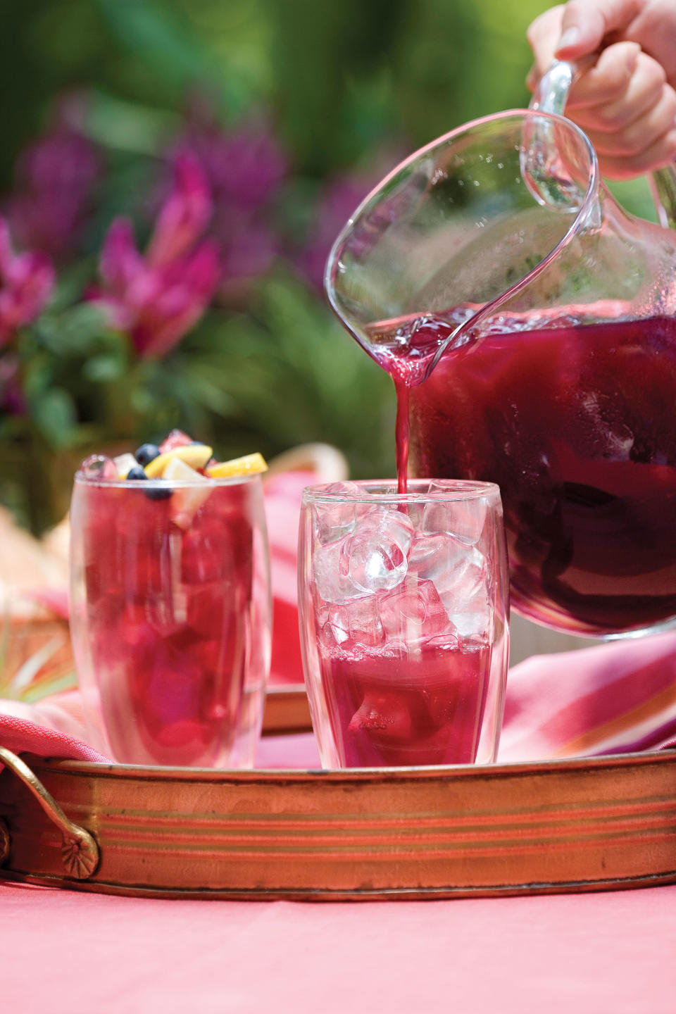 Blueberry-Lemon Iced Tea