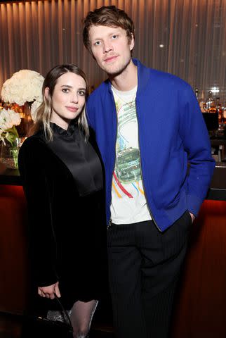 <p>Monica Schipper/Variety via Getty</p> Emma Roberts and Cody John attend Variety Makeup Artistry Dinner with Armani Beauty at Ardor on March 09, 2023 in West Hollywood, California