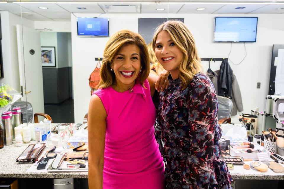 Hoda Kotb and Jenna Bush Hager, April 2019