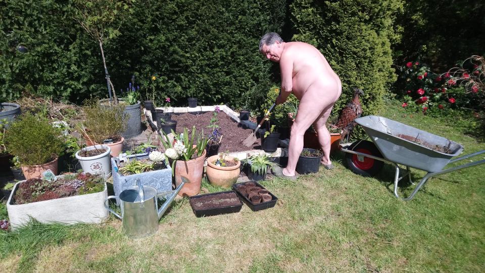 Gardening vegetables during lockdown (Collect/PA Real Life)