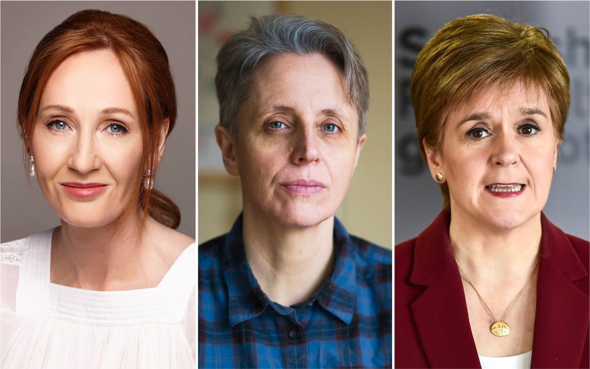 JK Rowling, Kathleen Stock, Nicola Sturgeon