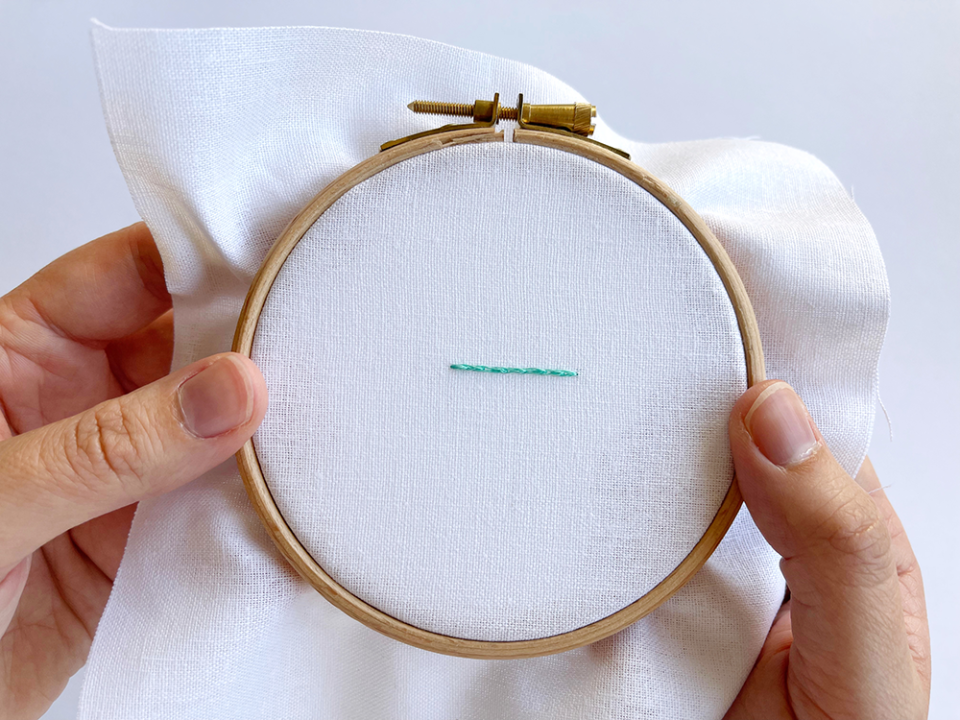 embroidery stitches split stitch