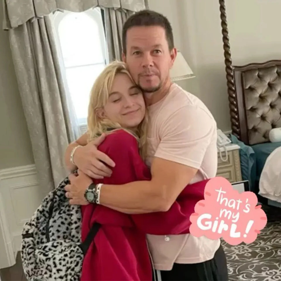 mark Wahlberg and daughter Ella