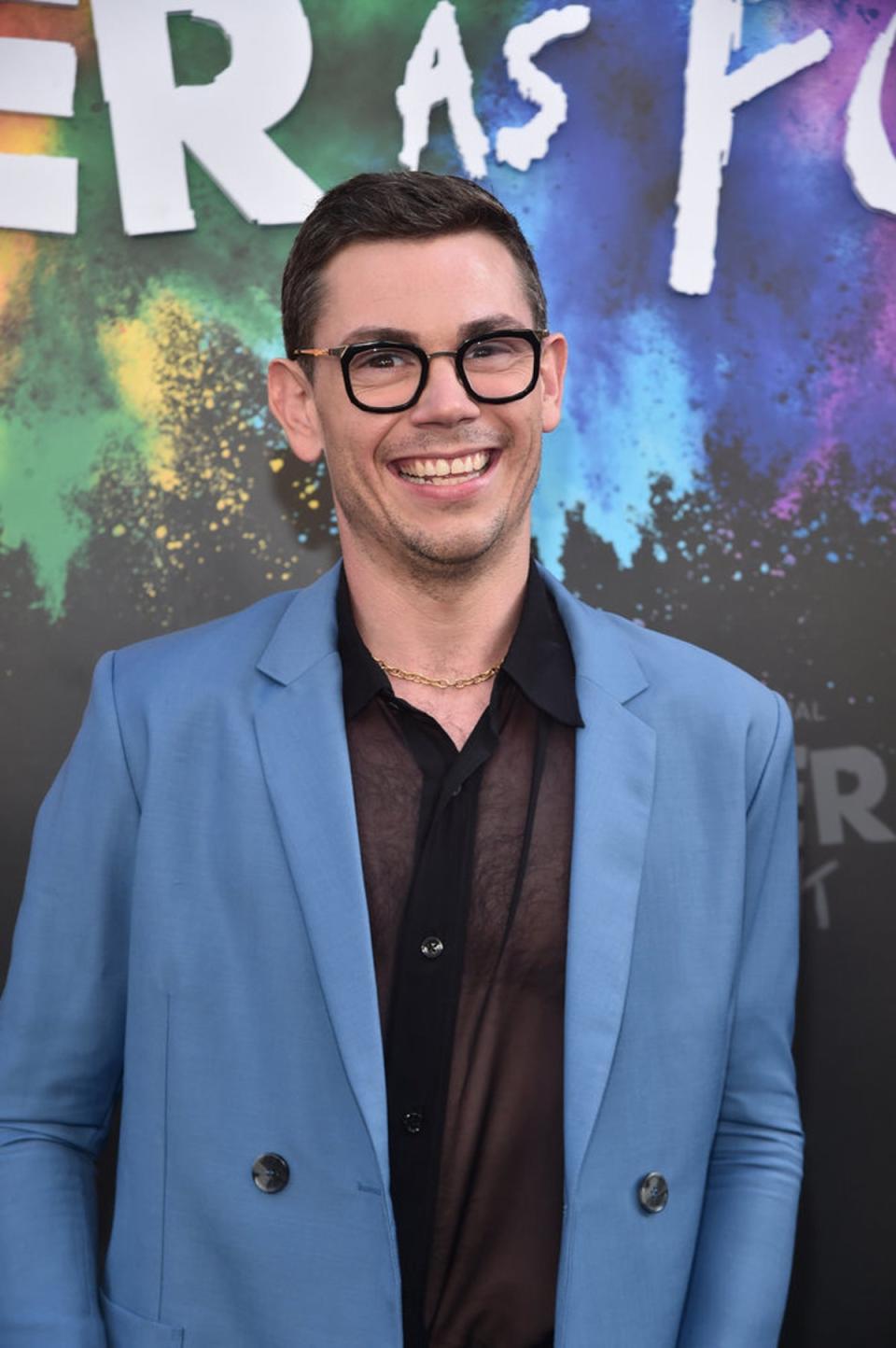 Ryan O’Connell at ‘Queer As Folk’ premiere (Alberto Rodriguez/Peacock)