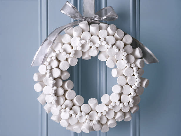 Marshmallow Wreath