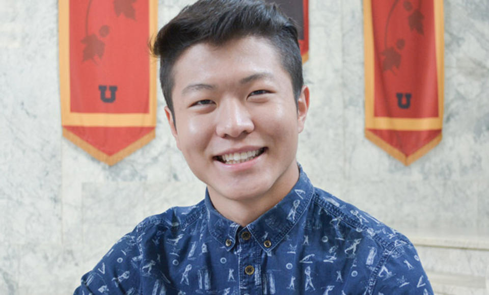 This undated photo provided by the University of Utah shows ChenWei Guo, who was shot and killed in Salt Lake City during a carjacking plot in October 2017. Ex-convict Austin Boutain was sentenced in Salt Lake City Wednesday, Sept. 12, 2018, to life in prison for the killing without the possibility of parole in the plea agreement that allowed him to avoid the death penalty after he pleaded guilty to murder and kidnapping charges. (University of Utah via AP)