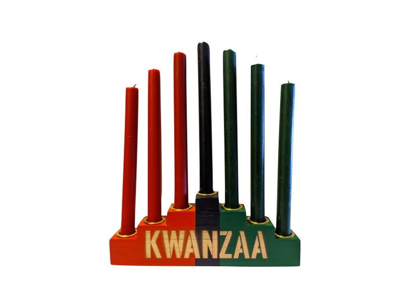 13) Kwanzaa Kinara