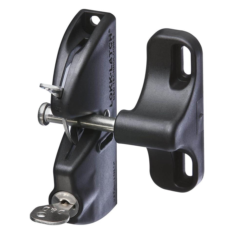 4) National Hardware V6201 Lockable Gate Latch