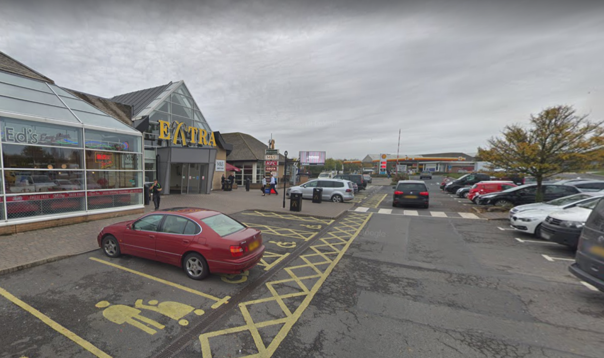 The people were found  in a lorry at Hadden Services in Cambridgeshire. (Google maps)