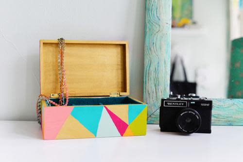 paint your own jewelry box