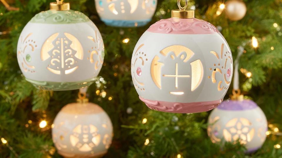 Bring some new style to your Christmas tree this season with these Lightscapes ornaments for less than $30.