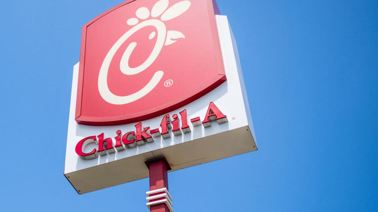 <div>A Chick-fil-A restaurant is seen on July 05, 2022, in Houston, Texas. (Photo by Brandon Bell/Getty Images)</div>