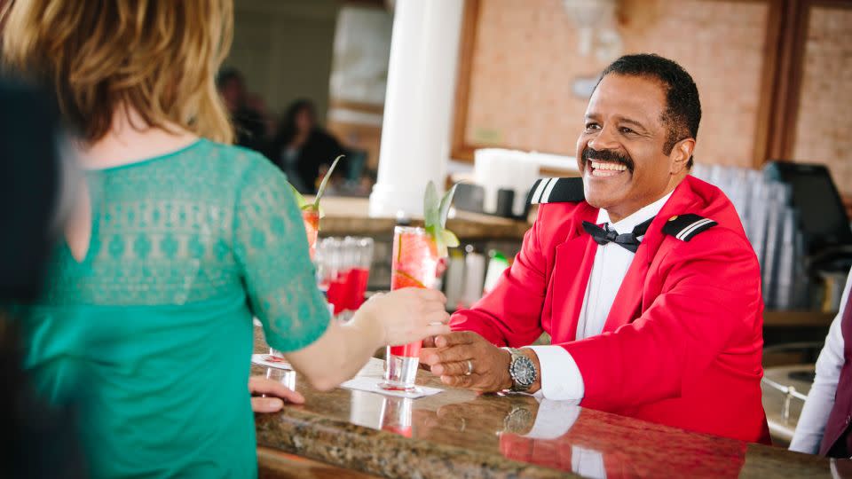 In 2015, Princess Cruises introduced "The Isaac" cocktail, a drink inspired by Ted Lange's character on the series. - Bret Hartman/AP/Princess Cruises