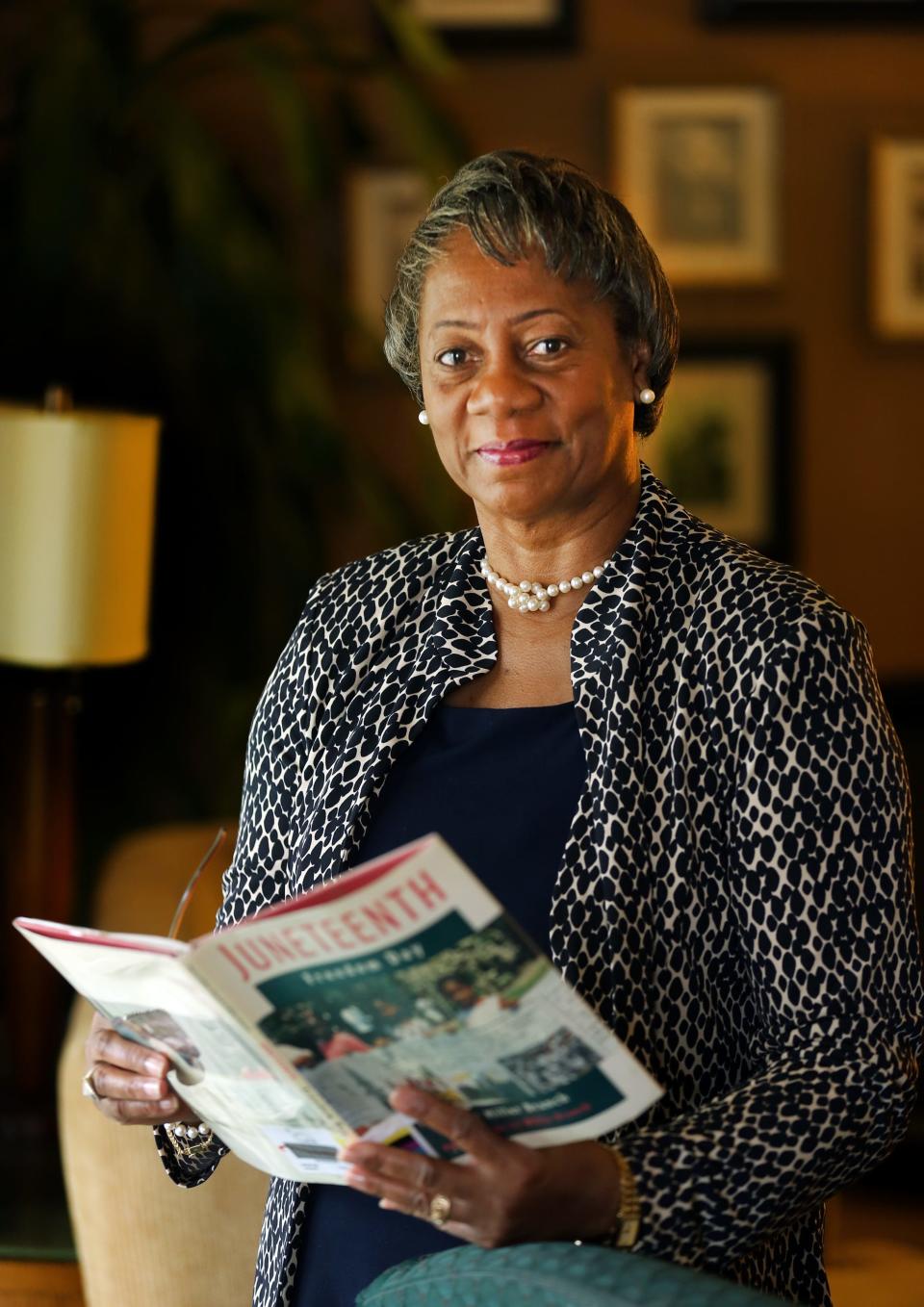 Doris Moore Bailey is organizing the effort to find the descendants of those lynched, gather soil from the spots where the lynchings happened and sponsor an essay contest for students. Ernst Peters/The Ledger.