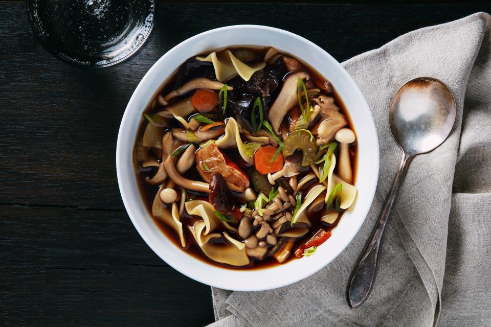 Wild Mushroom Noodle Soup