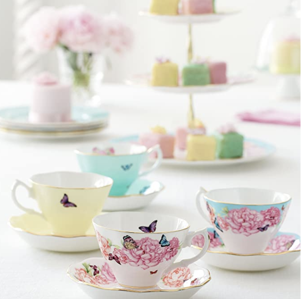 Royal Albert Joy 3-Piece Tea Set, 3PC, S$59.86. PHOTO: Amazon