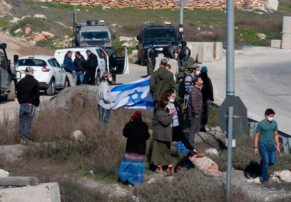 israeli settlers west bank