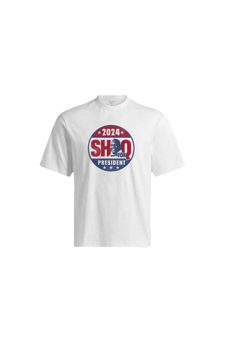 Shaq for President T-shirt from Reebok.