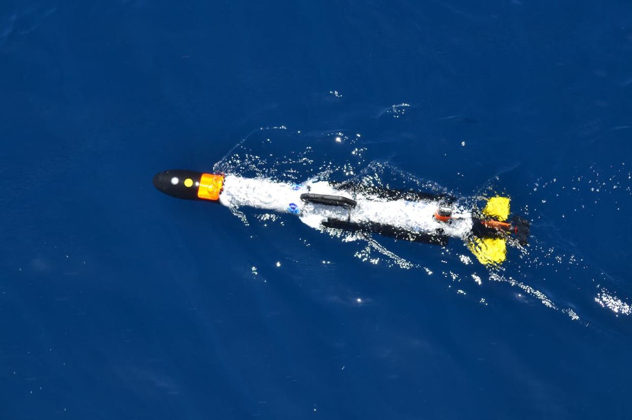 Researchers are increasingly using small, autonomous underwater robots to collect data in the world's oceans. <a href="https://www.flickr.com/photos/noaaphotolib/27555260673/" rel="nofollow noopener" target="_blank" data-ylk="slk:NOAA Teacher at Sea Program,NOAA Ship PISCES;elm:context_link;itc:0;sec:content-canvas" class="link ">NOAA Teacher at Sea Program,NOAA Ship PISCES</a>, <a href="http://creativecommons.org/licenses/by-sa/4.0/" rel="nofollow noopener" target="_blank" data-ylk="slk:CC BY-SA;elm:context_link;itc:0;sec:content-canvas" class="link ">CC BY-SA</a>