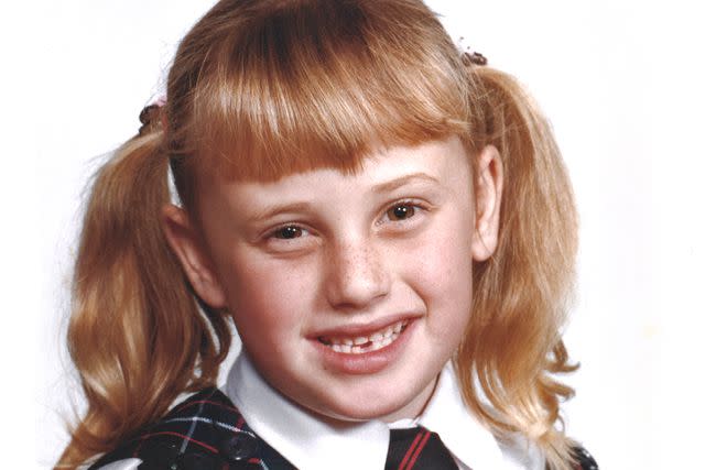 Rebel Wilson as a child in 1987
