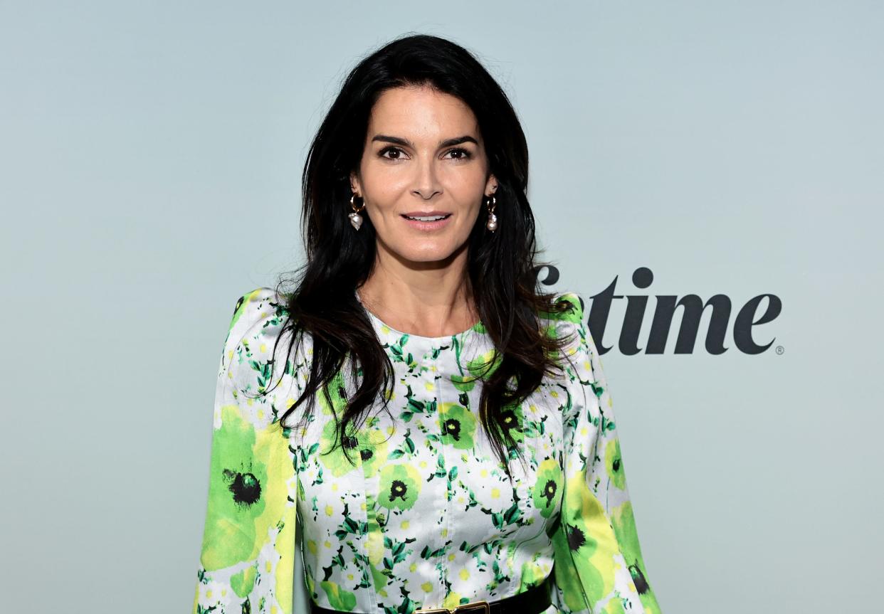 Angie Harmon at Variety's 2022 Power Of Women at The Glasshouse in New York City on May 5, 2022.