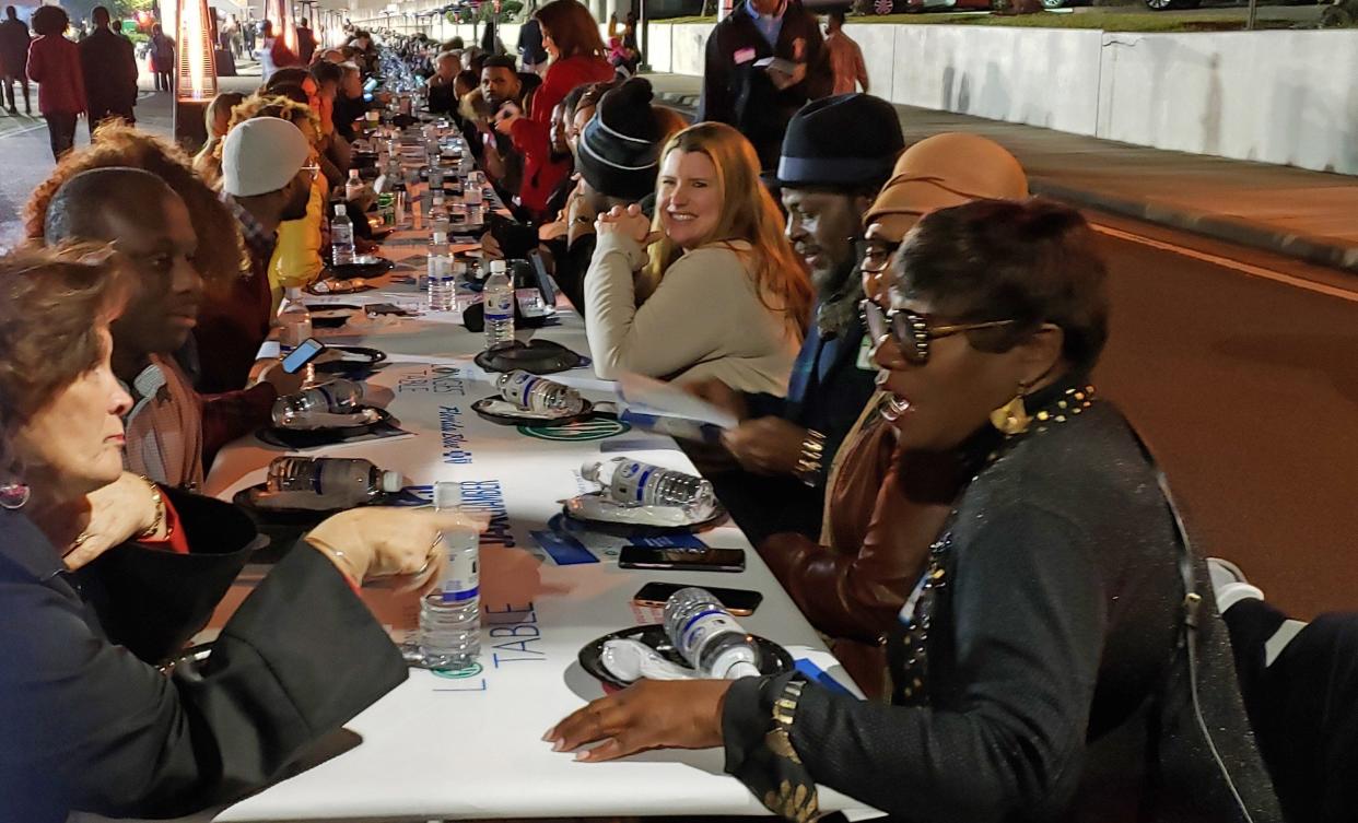 Will discussions at your Thanksgiving dinner table be as cordial as those at the JAX Chamber's November 2019 Longest Table, an open-air dinner in downtown Jacksonville? The event was billed as a way to get people talking, to connect diverse groups and build relationships across economic, racial, religious and ethnic backgrounds.