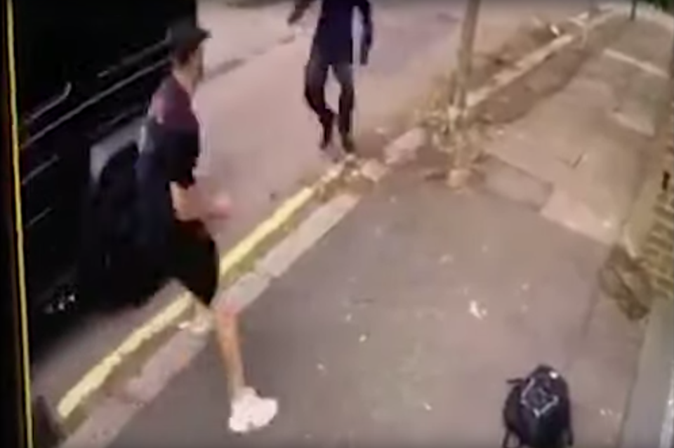 Kolasinac was seen fighting off one of the attackers in a video shared on social media