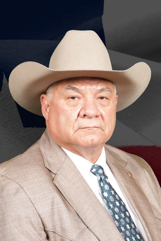 Joe Frank Martinez, a Democrat, is the elected sheriff of Val Verde County, Texas. 