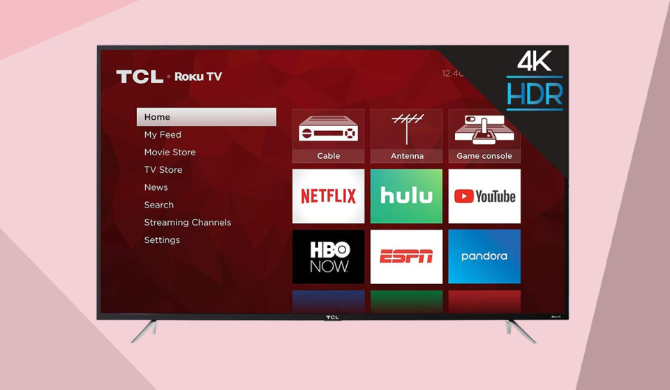 Save 31 percent on this TCL 43-inch 4K Smart TV (43S425). (Photo: Amazon)