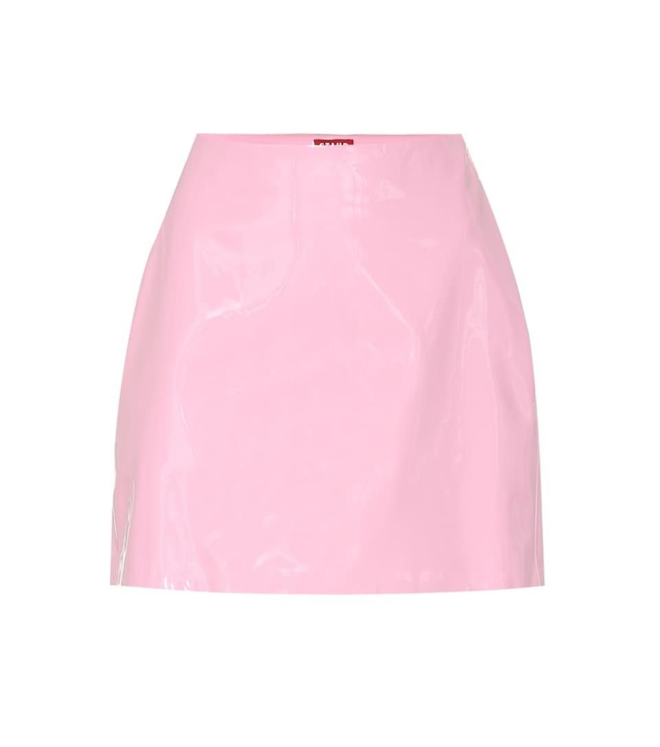 Murray Faux-leather Miniskirt