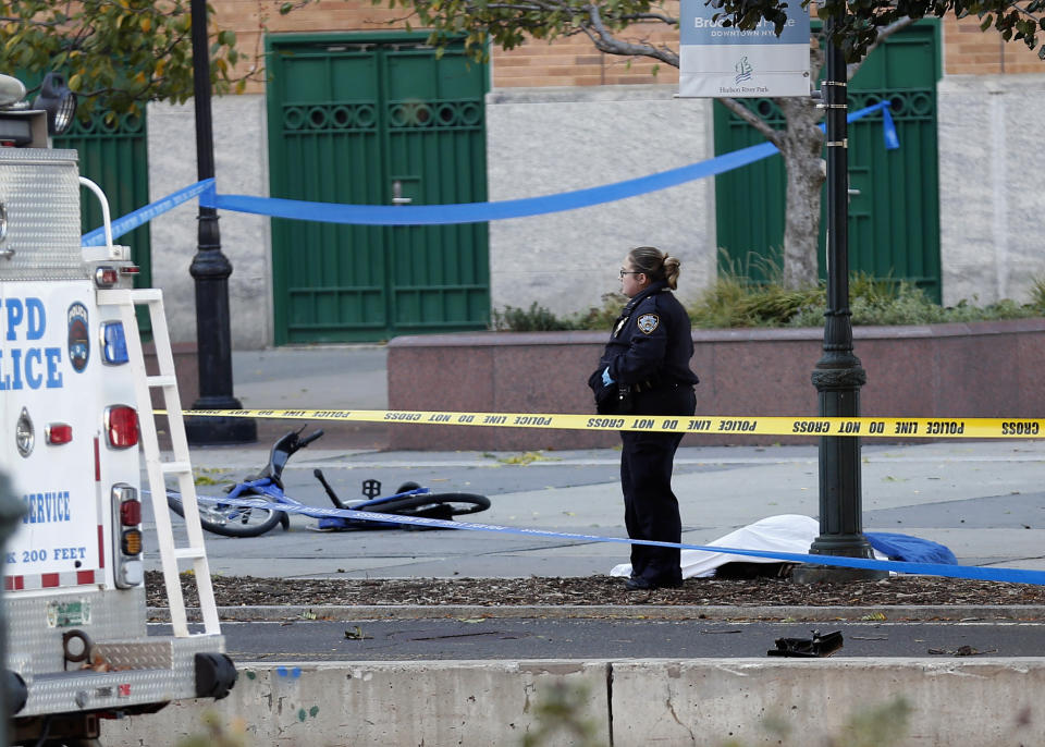 NYPD on scene after shooting, vehicular attack reported in Manhattan