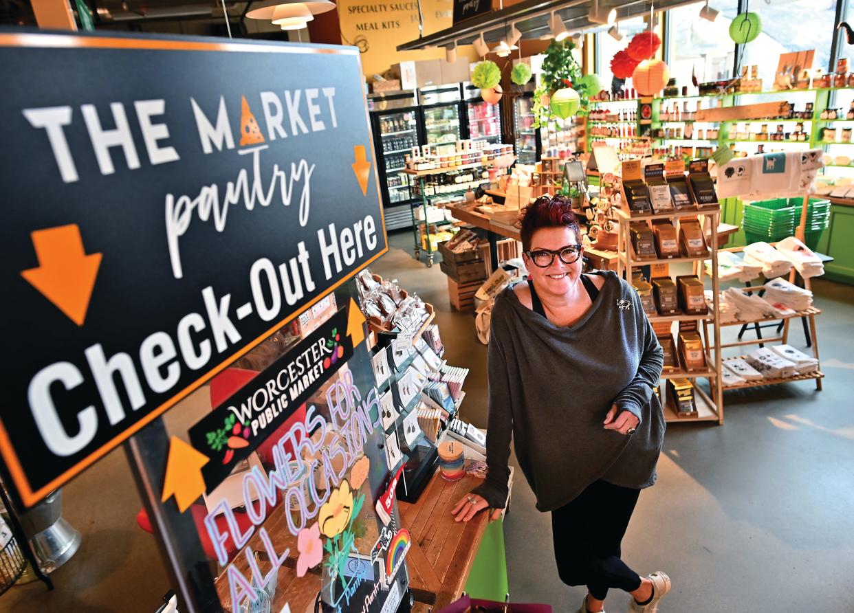Tina Zlody is the director of The Market Pantry at the Worcester Public Market.