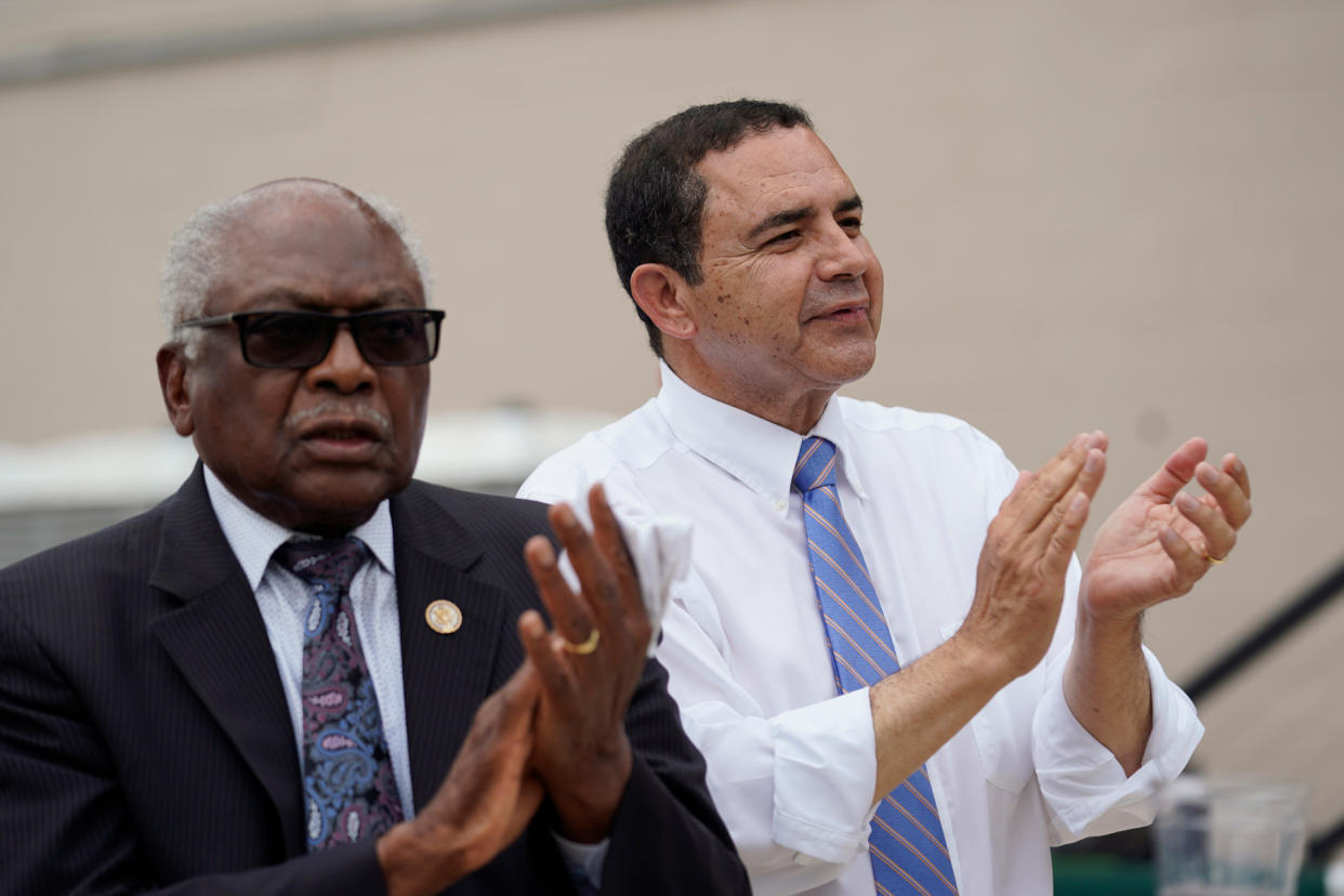 Henry Cuellar,Jim Clyburn - Credit: Eric Gay/AP Images