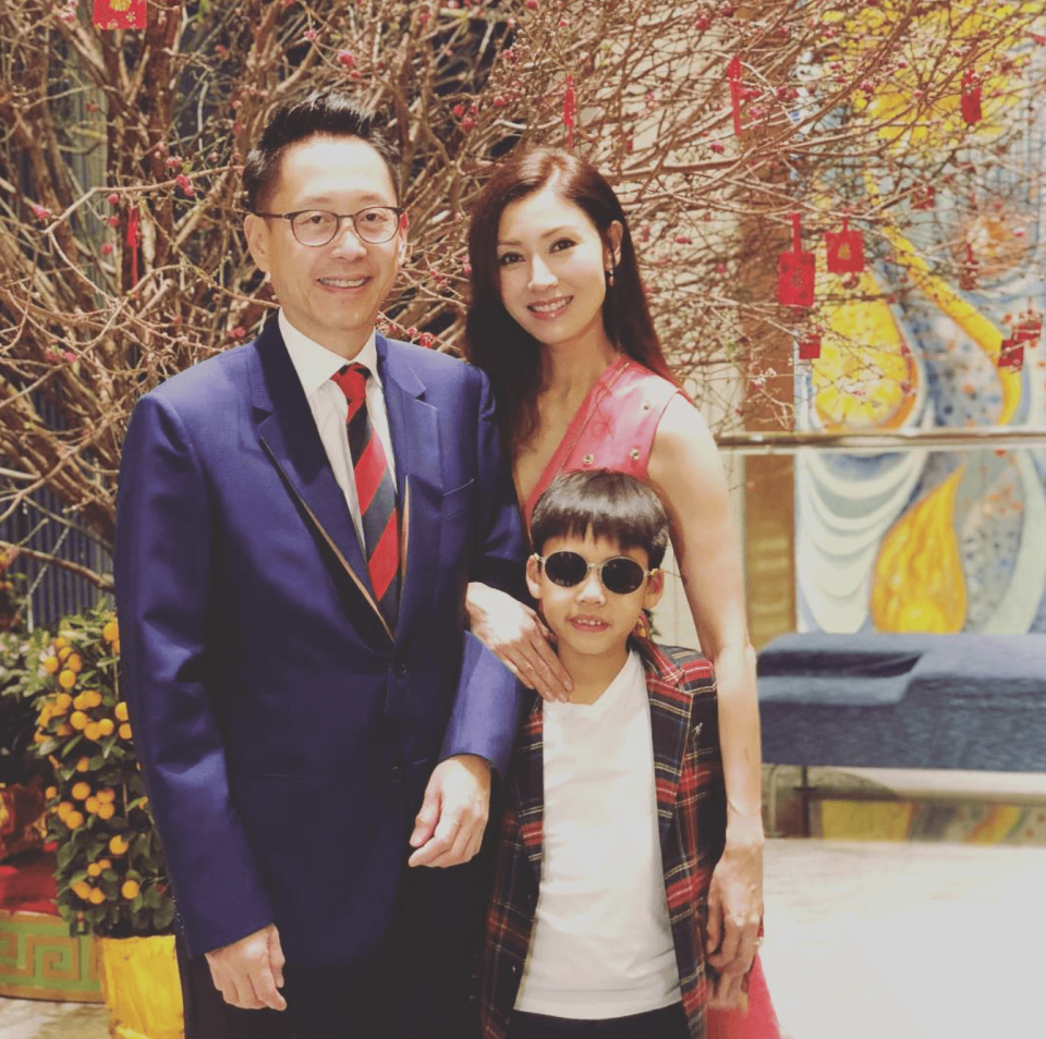 李嘉欣與許晉亨育有一子，感情融洽。（翻攝自michele_monique_reis IG）