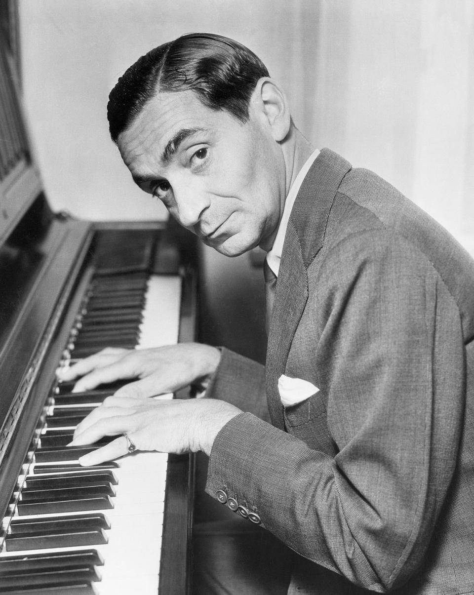 <p>The composer was an <a href="https://www.oscars.org/oscars/ceremonies/1943/memorable-moments" rel="nofollow noopener" target="_blank" data-ylk="slk:Oscar presenter;elm:context_link;itc:0;sec:content-canvas" class="link ">Oscar presenter</a> in 1943 and happened to open the envelope and read his own name as the winner. After winning for his <em><a href="https://www.amazon.com/Berlins-Holiday-Original-Broadway-Recording/dp/B071ZJNGX1/?tag=syn-yahoo-20&ascsubtag=%5Bartid%7C10049.g.38465276%5Bsrc%7Cyahoo-us" rel="nofollow noopener" target="_blank" data-ylk="slk:Holiday Inn;elm:context_link;itc:0;sec:content-canvas" class="link "><em>Holiday Inn</em></a> </em>rendition of "White Christmas," he <a href="https://www.latimes.com/entertainment/movies/moviesnow/la-et-mn-oscars-2016-the-winner-is-me-20160228-story.html" rel="nofollow noopener" target="_blank" data-ylk="slk:joked with the audience;elm:context_link;itc:0;sec:content-canvas" class="link ">joked with the audience</a>, "I'm glad to present the award. I've known him for a long time."</p>