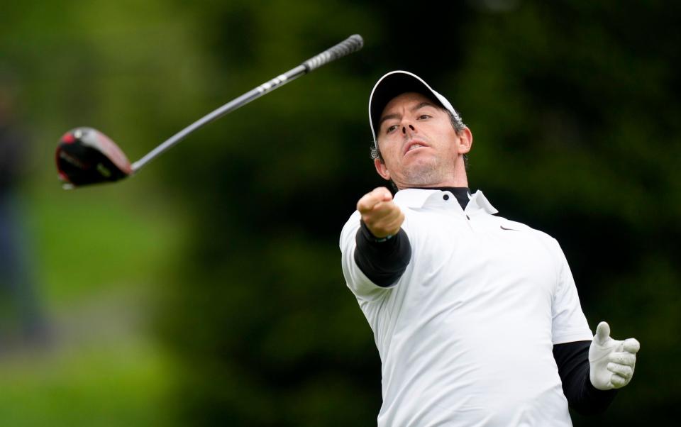 Despite a bogey on the 17th, McIlroy is still in touch - AP