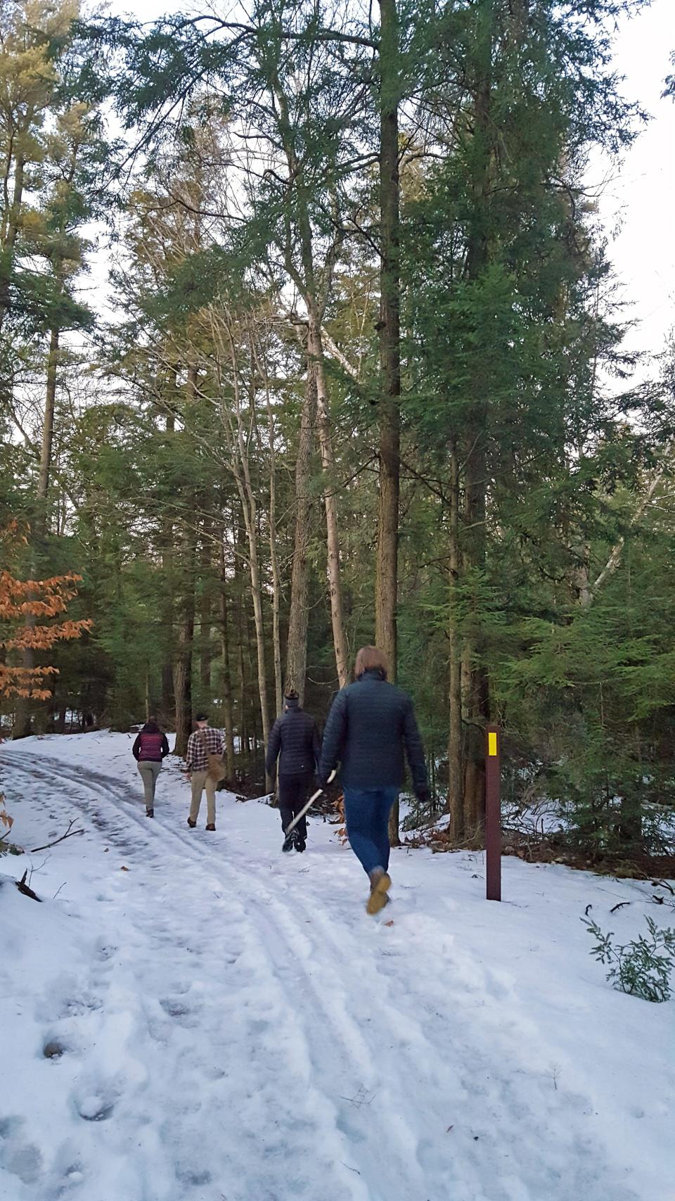 A segment of the Ice Age Trail travels through Point Beach State Forest in Two Rivers.