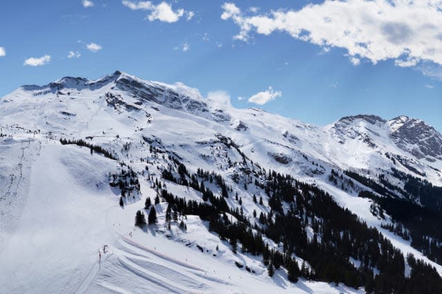 Winter in Avoriaz, France