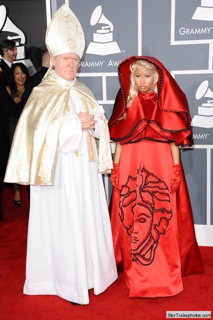 nicki minaj 54th grammys