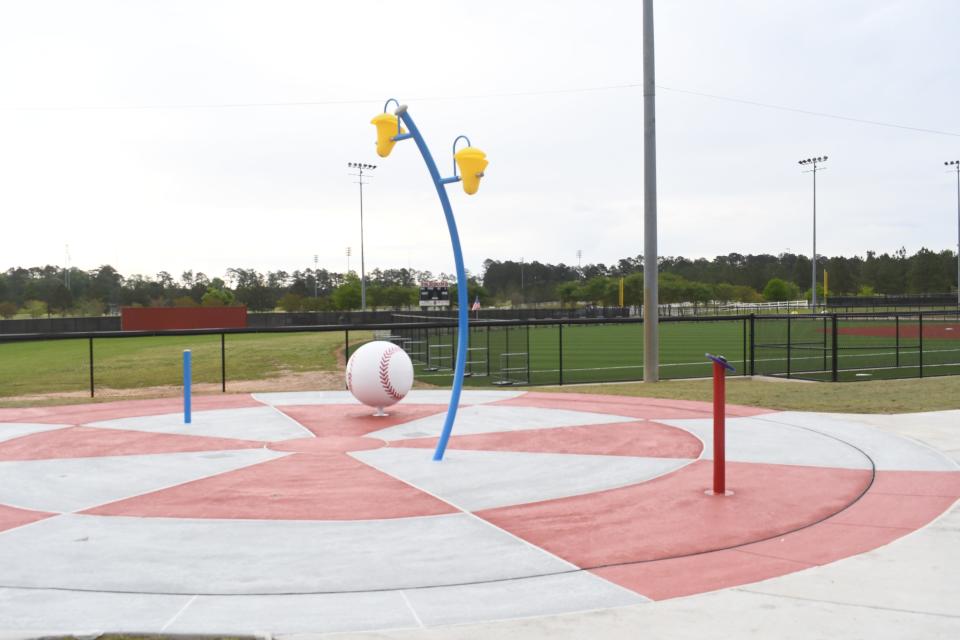 A splashpad has been added to the area near baseball and softball fields at Ward 9 Sportsplex in Pineville.