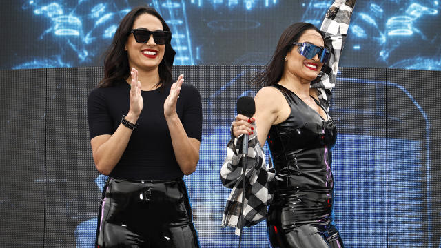 WWE Superstars Nikki and Brie Bella on WWE's Evolution, That John