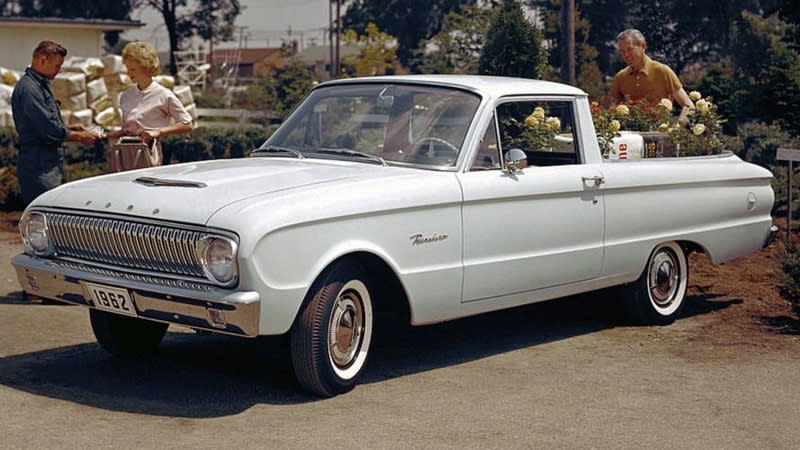 1957年在美國市場推出的Ranchero轎式貨卡