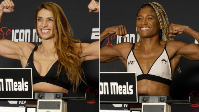What time is the Mackenzie Dern vs. Angela Hill fight tonight