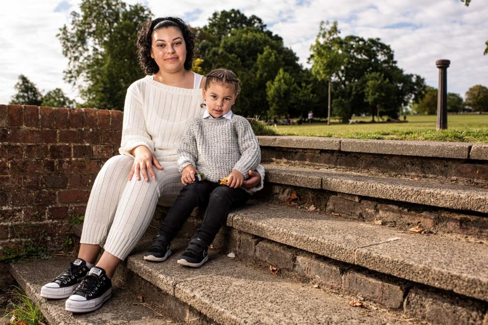 Ordeal: Alexe Deane and son Khari are recovering well after both needed organ transplants: Daniel Hambury/Stella Pictures Ltd