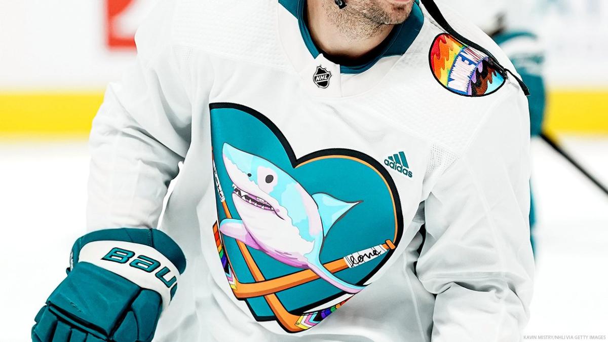 BREAKING: Couture, Reimer Model Sharks' New Jerseys