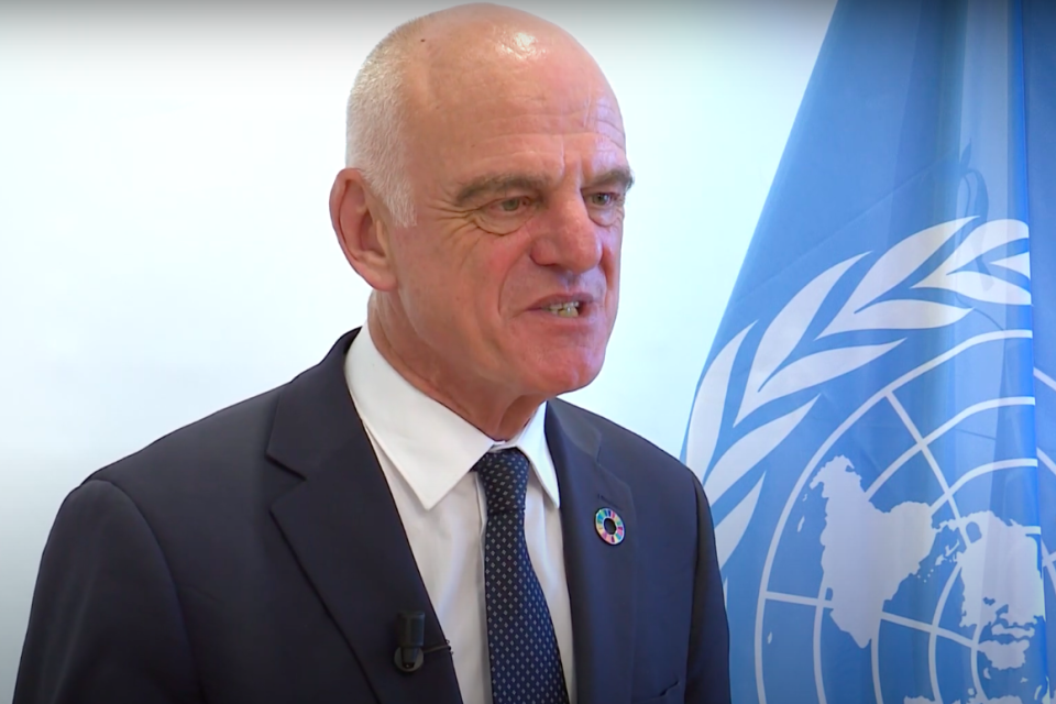 世界衛生組織特使納巴羅（David Nabarro）。   圖：擷取自Food and Agriculture Organization of the United Nations Youtube