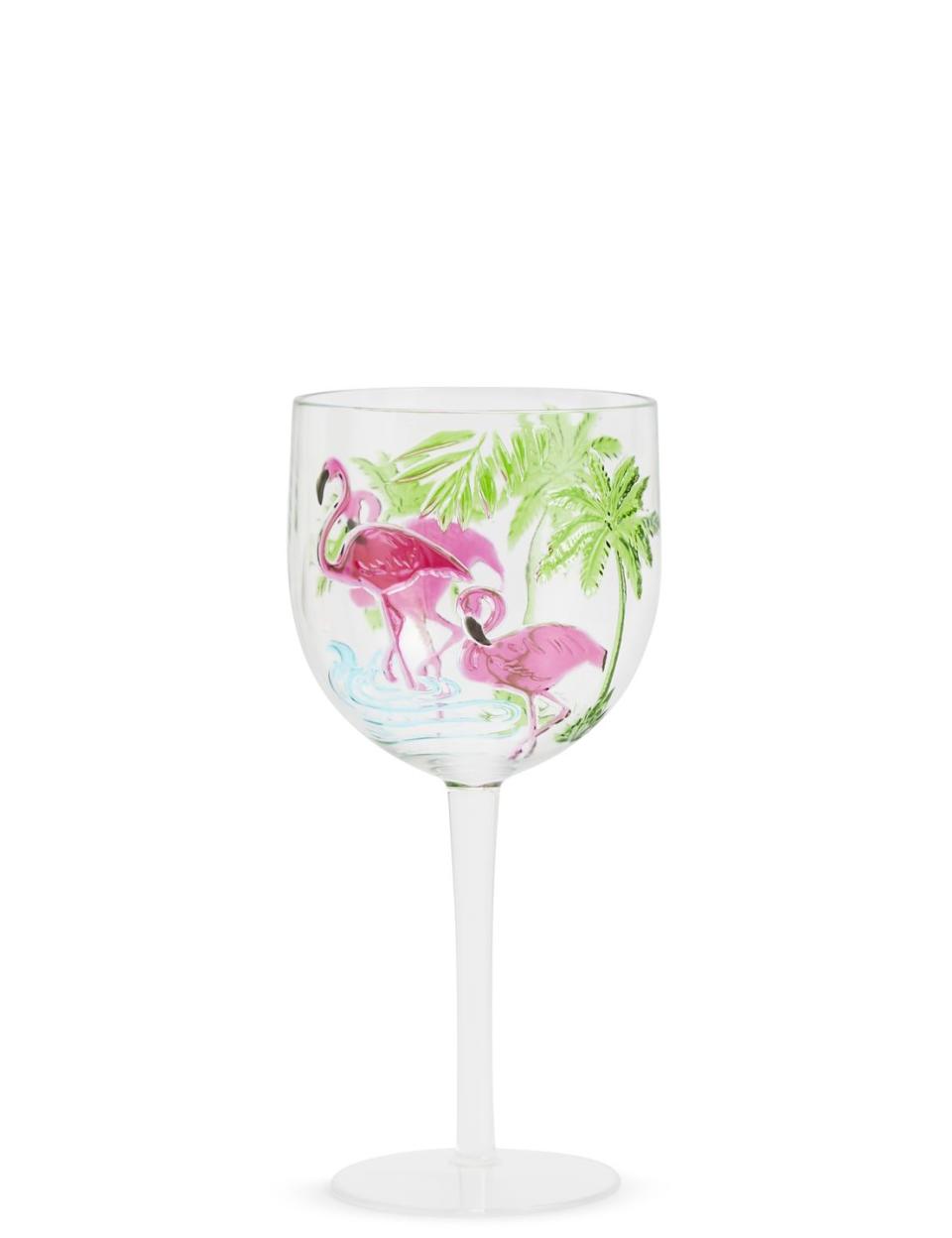 <p><strong><a href="https://www.marksandspencer.com/flamingo-wine-glass/p/p60218007" rel="nofollow noopener" target="_blank" data-ylk="slk:This item has currently sold out but will be restocked in two weeks time.;elm:context_link;itc:0;sec:content-canvas" class="link ">This item has currently sold out but will be restocked in two weeks time.</a></strong></p><p>Seen in the hands of the islanders on the new series, the flamingo wine glass is the perfect accessory for summer. It might be currently sold out but this wine glass will be back in stock soon.<br></p><p><a class="link " href="https://go.redirectingat.com?id=127X1599956&url=https%3A%2F%2Fwww.marksandspencer.com%2Fl%2Fhome-and-furniture%2Fdining%2Fall-dinnerware%2Fpicnicware-n-1ryv0z1%3Fscroll%3D4&sref=https%3A%2F%2Fwww.housebeautiful.com%2Fuk%2Flifestyle%2Fshopping%2Fg27886010%2Flove-island-flamingo-glasses-marks-spencer%2F" rel="nofollow noopener" target="_blank" data-ylk="slk:SHOP PICNICWARE;elm:context_link;itc:0;sec:content-canvas">SHOP PICNICWARE</a><br><br>We earn a commission for products purchased through some links in this article.</p>