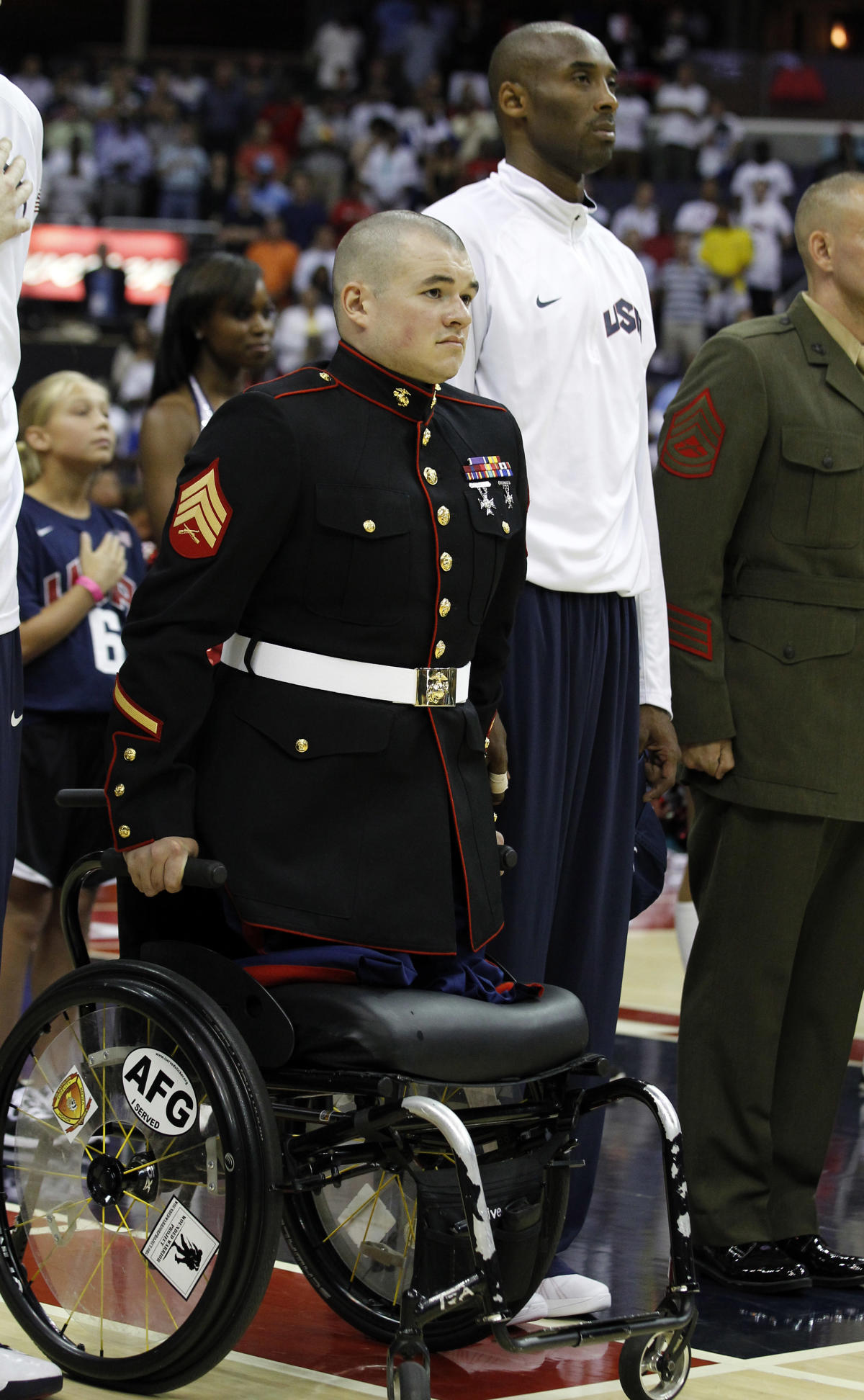 Wounded warrior Zach Stinson and Kaelyn Cloukey's friendship