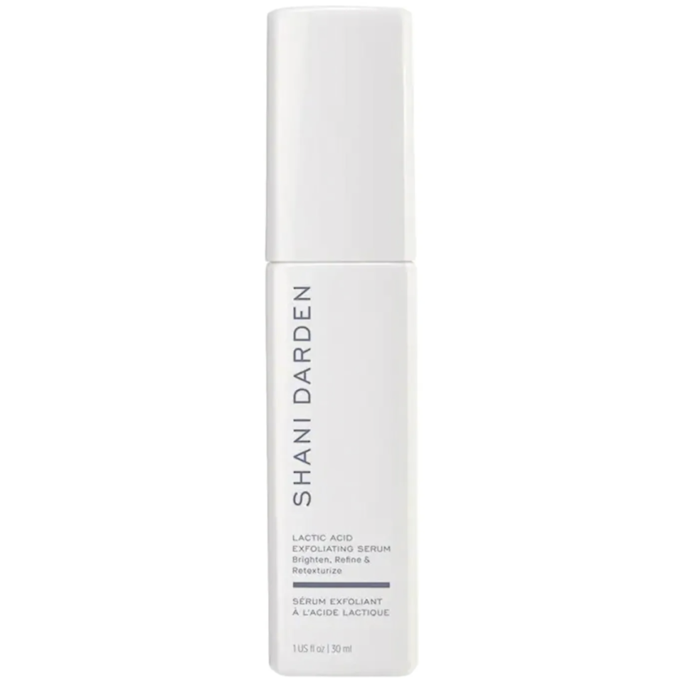 <p><a href="https://go.redirectingat.com?id=74968X1596630&url=https%3A%2F%2Fwww.sephora.com%2Fproduct%2Fshani-darden-lactic-acid-serum-P478731&sref=https%3A%2F%2F" rel="nofollow noopener" target="_blank" data-ylk="slk:Shop Now;elm:context_link;itc:0;sec:content-canvas" class="link ">Shop Now</a></p><p>Lactic Acid AHA Exfoliating Serum</p><p>sephora.com</p><p>$88.00</p><span class="copyright">Sephora</span>